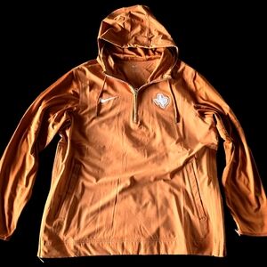 Texas Longhorns Men's Nike Quarterzip Sideline Hoodie Jacket - Large